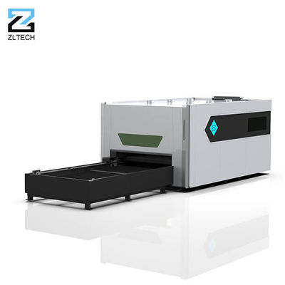 دستگاه برش لیزر فیبر 1000w 2000w 3000w 4000w با میز تعویض و پوشش محافظ