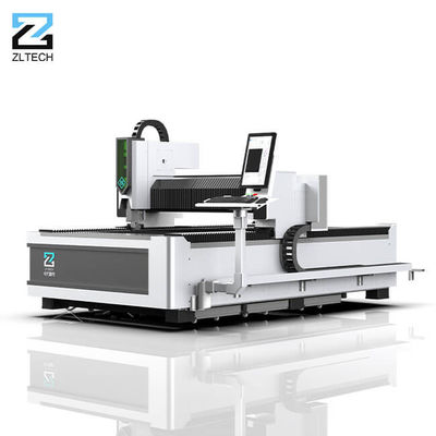 دستگاه برش لیزر فیبر کوچک 1000 وات 1300x1300 میلی متر CNC Raycus