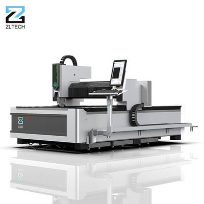 دستگاه برش لیزر فیبر کوچک 1000 وات 1300x1300 میلی متر CNC Raycus