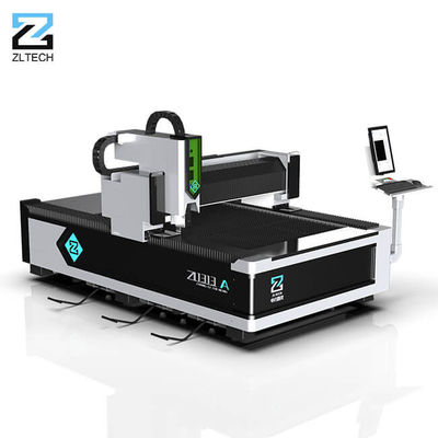 دستگاه برش لیزر فیبر کوچک 1000 وات 1300x1300 میلی متر CNC Raycus