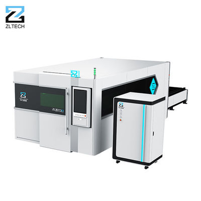 پردازش فلز CNC ورق فلز برش لیزری تخت دو نفره تعویض پوشش کامل 1000w-8000w منبع Raycus