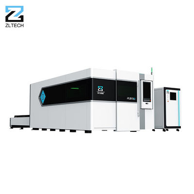 پردازش فلز CNC ورق فلز برش لیزری تخت دو نفره تعویض پوشش کامل 1000w-8000w منبع Raycus