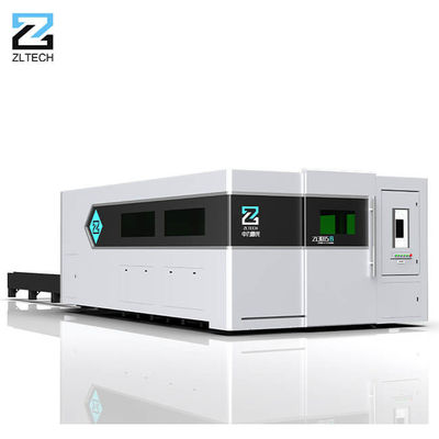 پردازش فلز CNC ورق فلز برش لیزری تخت دو نفره تعویض پوشش کامل 1000w-8000w منبع Raycus