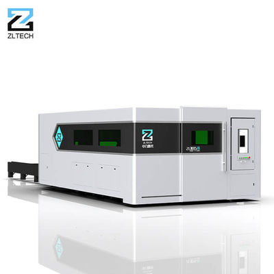 دستگاه برش لیزر فیبر 1000w 2000w 3000w 4000w با میز تعویض و پوشش محافظ