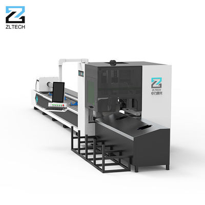 دستگاه برش لیزری لوله های فلزی اتوماتیک 2000W-8000W دستگاه برش لیزری لوله های فلزی CNC