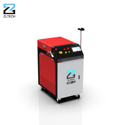 روغن 1000w 1500w لیزر فیبر تمیز کننده زنگ زدگی سیستم خنک کننده هوا با آب